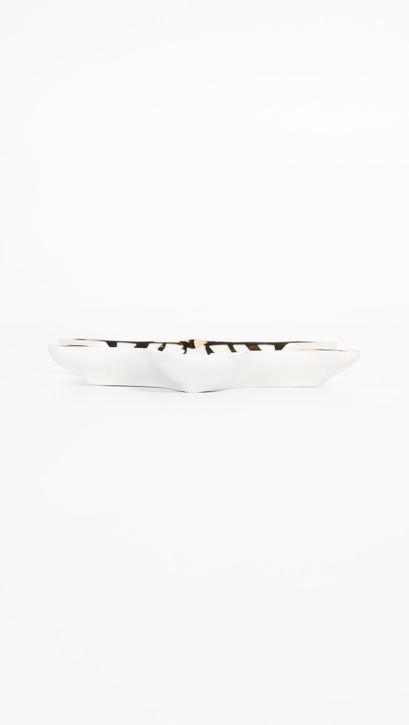 Jonathan Adler Metallic Zebra Dish, Gold - Image 3